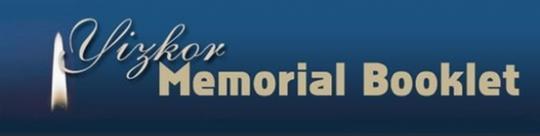 5781/2020 We lovingly recall the members of Congregation Sons of Israel who have passed away since we gathered last Yom Kippur. They have a special place in our hearts.