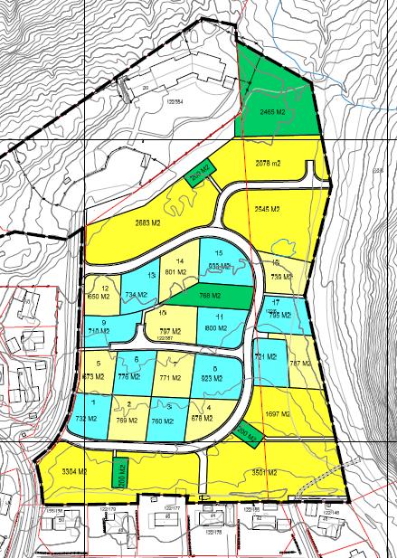 2 Grad av utnytting Planforslaget tilrettelegger for 45 % BYA for blokkbebyggelsen (BBB-området), 45 % BYA for områdene som hovedsakelig er planlagt som konsentrert bebyggelse (B-områdene), og 30 %