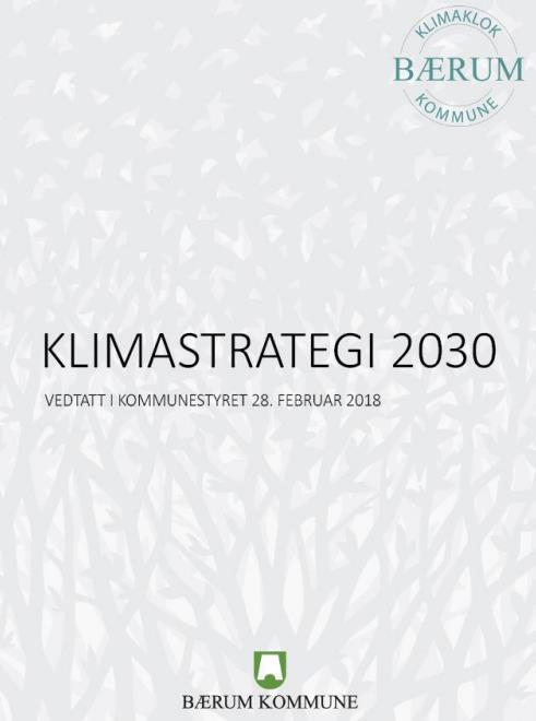 Status klima og energiplanlegging Drammen kommune De fleste sammenliknbare