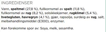 com/yelenayemchuk Mattilsynet har retningslinjer for merking av