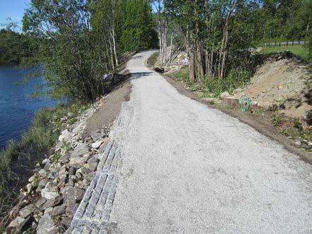 Elvelangs i Ål Støtta av Extra stiftelsen Tekst og foto: Kjell Torgersen På Ål tek eit stort prosjekt på å ta form.