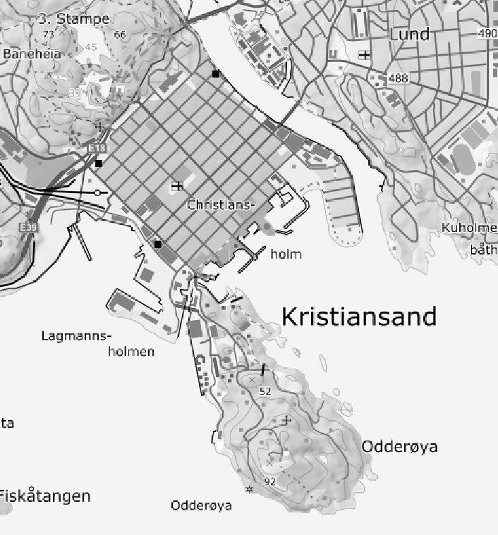 19.24 Ny transformatorstasjon Kristiansand sentrum (Kristiansand Havn) Beskrivelse: Kristiansand sentrum, og da spesielt Havne-området, vil kunne få kraftig forbruksøkning i fremtiden med bakgrunn i