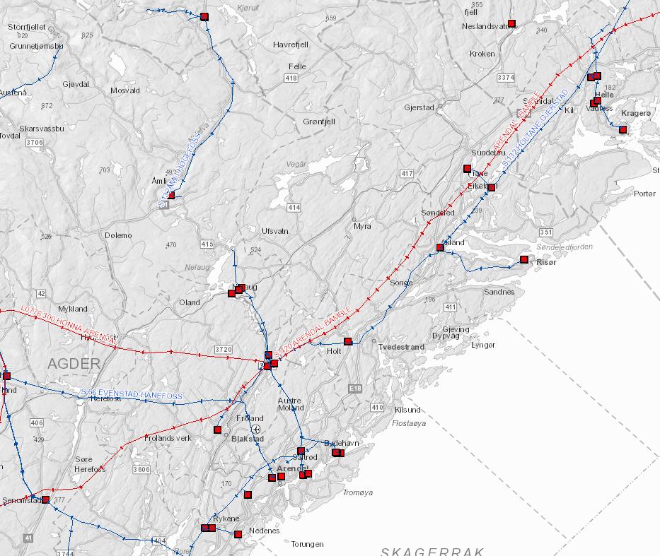 kombinasjon med nødvendig reinvestering, vil også trolig kreves dersom ny industri skal tilknyttes regionalnettnivå.