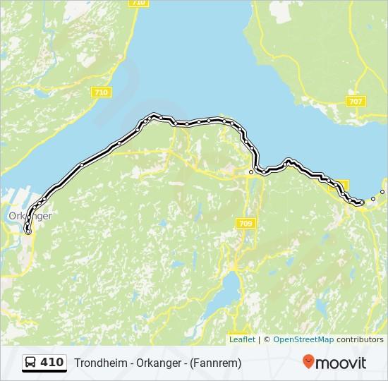 Retning: Orkanger Skysstasjon 47 stopp VIS LINJERUTETABELL Trondheim S Gryta 14, Trondheim Dronningens Gate Dronningens gate, Trondheim Olav Kyrres Gate Elgeseter Gate 10, Trondheim Lerkendal