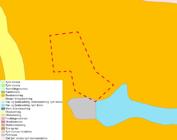 22 (58) GOMSRUD SNØDEPONI befart området i forbindelse med planarbeidet.