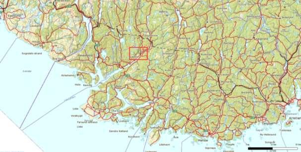 5 Berggrunnen i området ved Lindlandsbekken består hovedsaklig av ymse gneiser, nederst diorittisk til granittisk gneis og helt øverst noe båndgneis med innslag av litt rikere bergarter som