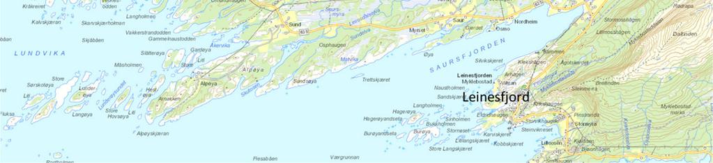 Dagens arealbruk og tilstøtende arealbruk Nordre del Midtre del av planområdet som grenser til sjøen er for det meste bebygd