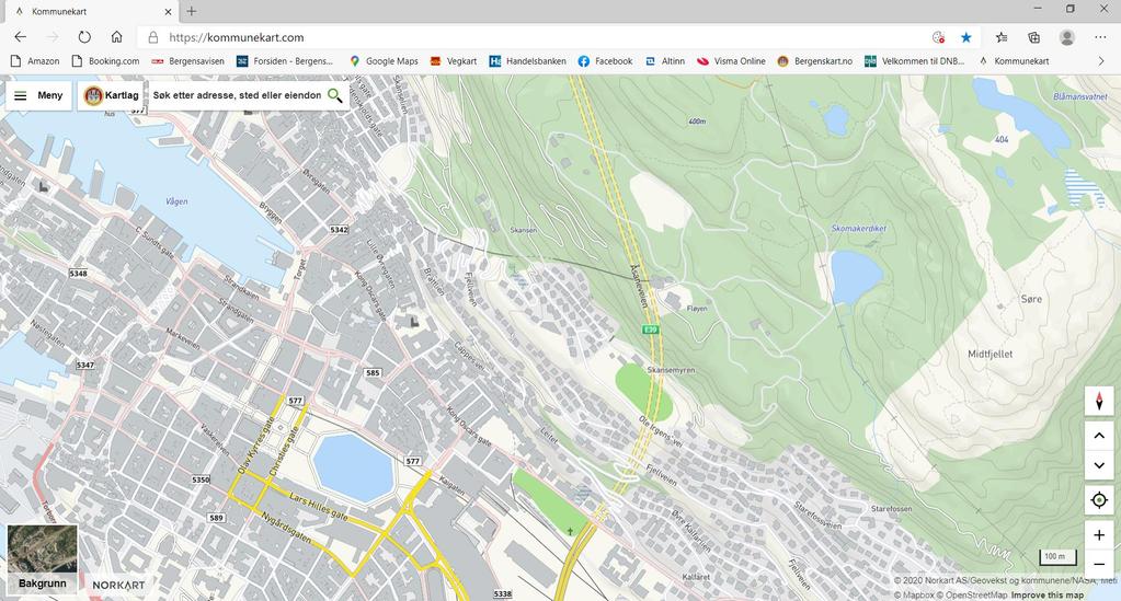 4.1.2 Boliggater på Fjellsiden Det er gjennomført korttidstellinger i Bispengsgaten, Brattlien og Ole Irgens vei. Rådata er vist i Vedlegg 2.