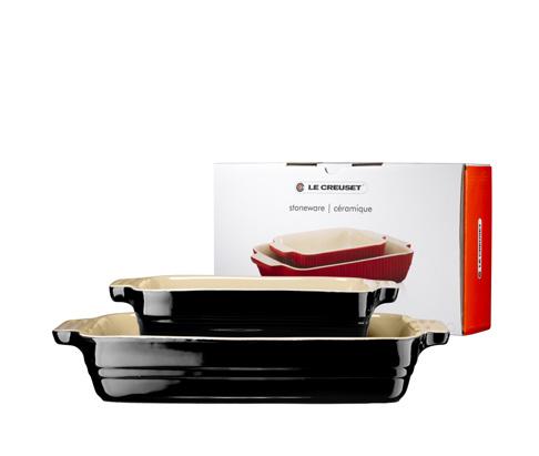 Kr 250-500 Kr 250-500 Fatsett, Le Creuset Svart og rødt, str.