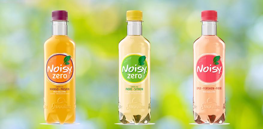 Noisy Noisy er en forfriskende juicebrus basert på juice og sprudlende kullsyrevann og er verken tilsatt sukker eller konserveringsmidler.