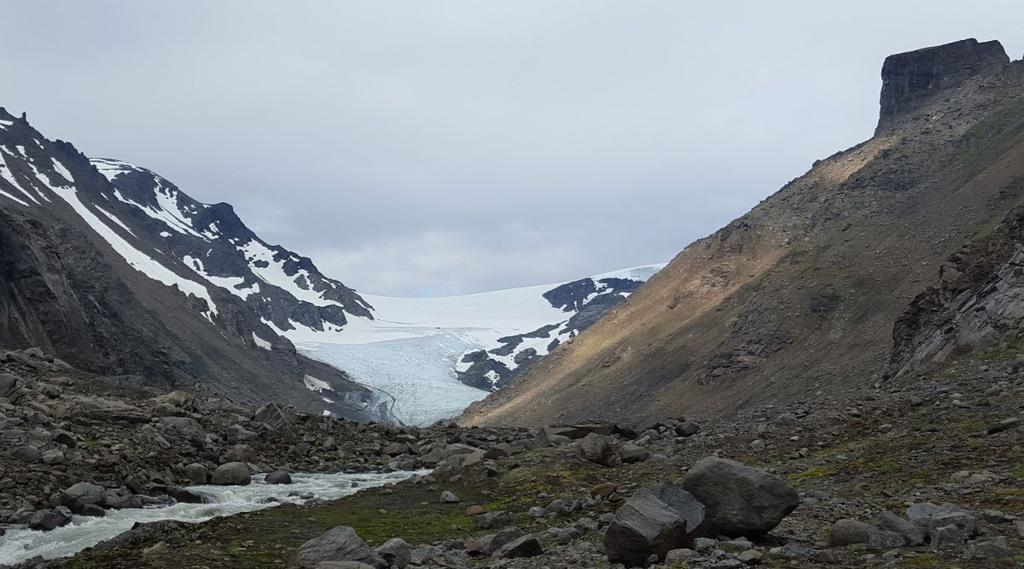 #07 Langfjordjøkelen/Bártnatvuonjiehkki (registrert friluftslivsområde) Langfjordjøkelen fra www.nve.