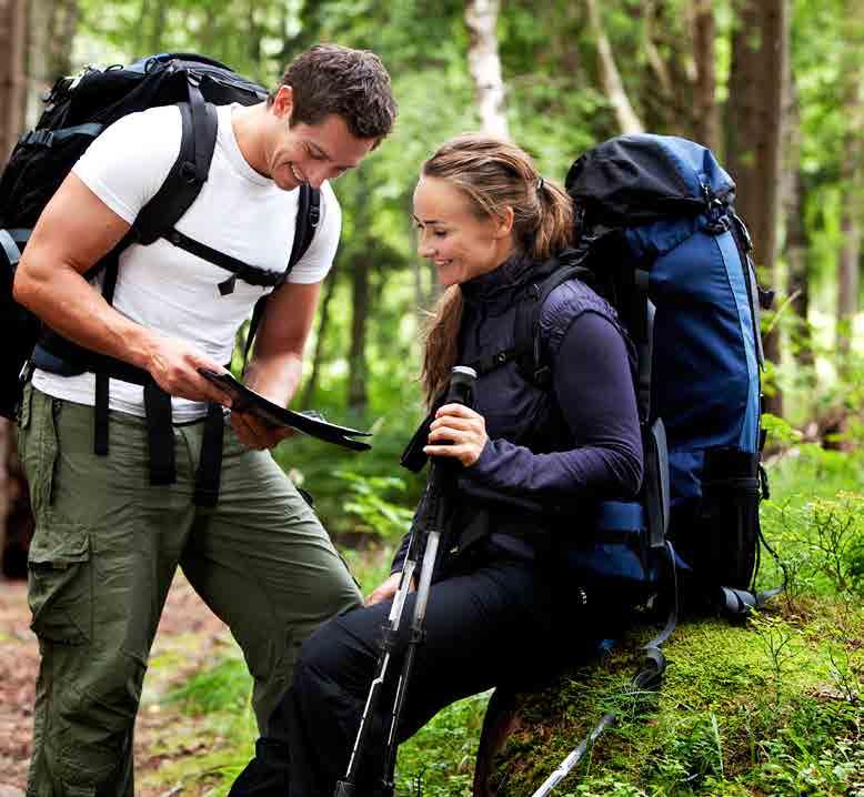 Skogen som bakgård I de vakre og landlige