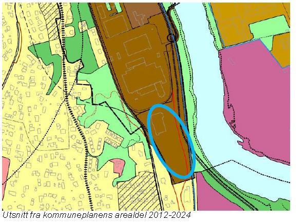 2 AVFALLSLØSNINGER OSLOVEIEN 129 1 Innledning Hensikten med planarbeidet er å regulere deler av Cecilienborg til boligformål og kombinert formål tjenesteyting/næring/forretning.