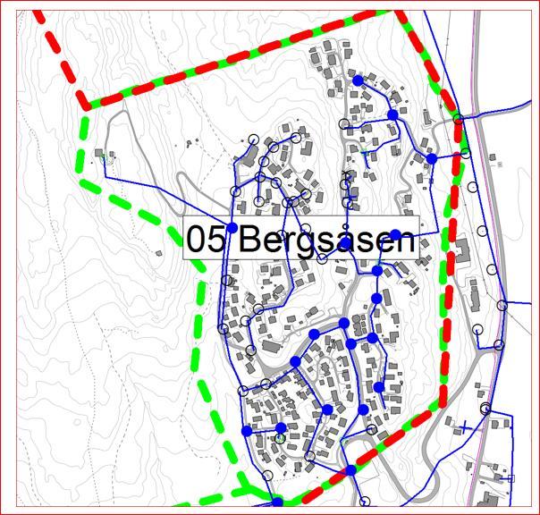 24 6.1.5 Sone 05: Bergsåsen ny målesone Beskrivelse Området ligger godt til rette for å etablere en målesone.