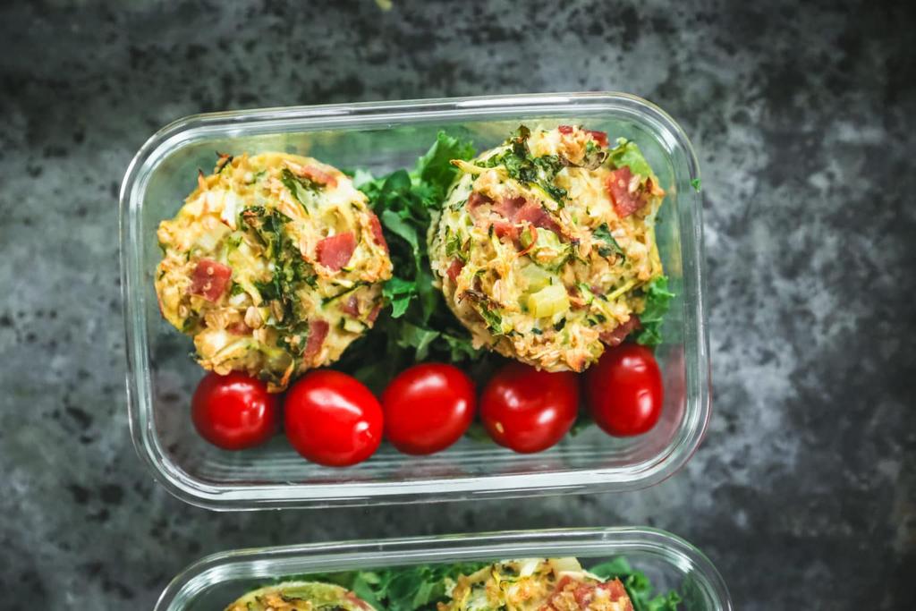 Lunsj matmuffins med quinoa og bacon Ingredienser Slik gjør du T i l c a.