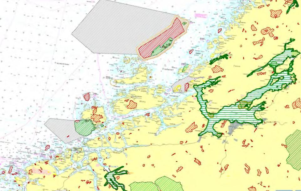 For akvakultur er det i etterkant av utvalgets rapport i 2004 vedtatt forskrift om nasjonale laksefjorder (2009) og forskrift om produksjonsområder (2017).