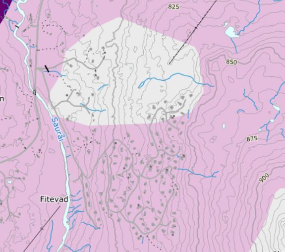 Planområdet ligg utanfor aktsemdområda for snøskred, steinsprang, samt jord- og flaumskred i NVE sine aktsemdskart.