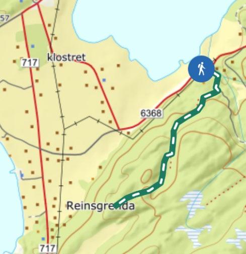 Trondheimsfjorden og Botn er også områder som brukes til friluftsliv og rekreasjon. Reinshaugen ved Reins kloster vist i Figur 43 er et statlig sikra friluftsområde som ikke er verdi-satt.