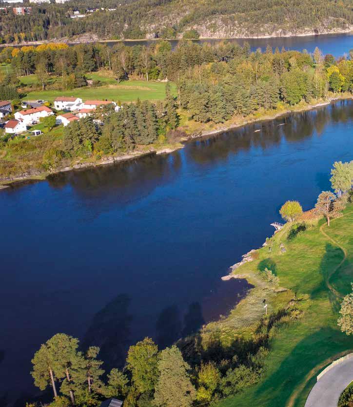 Prosjektet bygges ut i to trinn der trinn 1 består av bygg D og E og