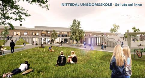 elevtallsveksten på ungdomsskoletrinnet. Byggherre Nittedal Eiendom KF og prosjektleder OPAK la ut anbudskonkurranse for samspillsentreprenør for prosjektering og oppføring av ny NUS på Doffin 7.4.17.