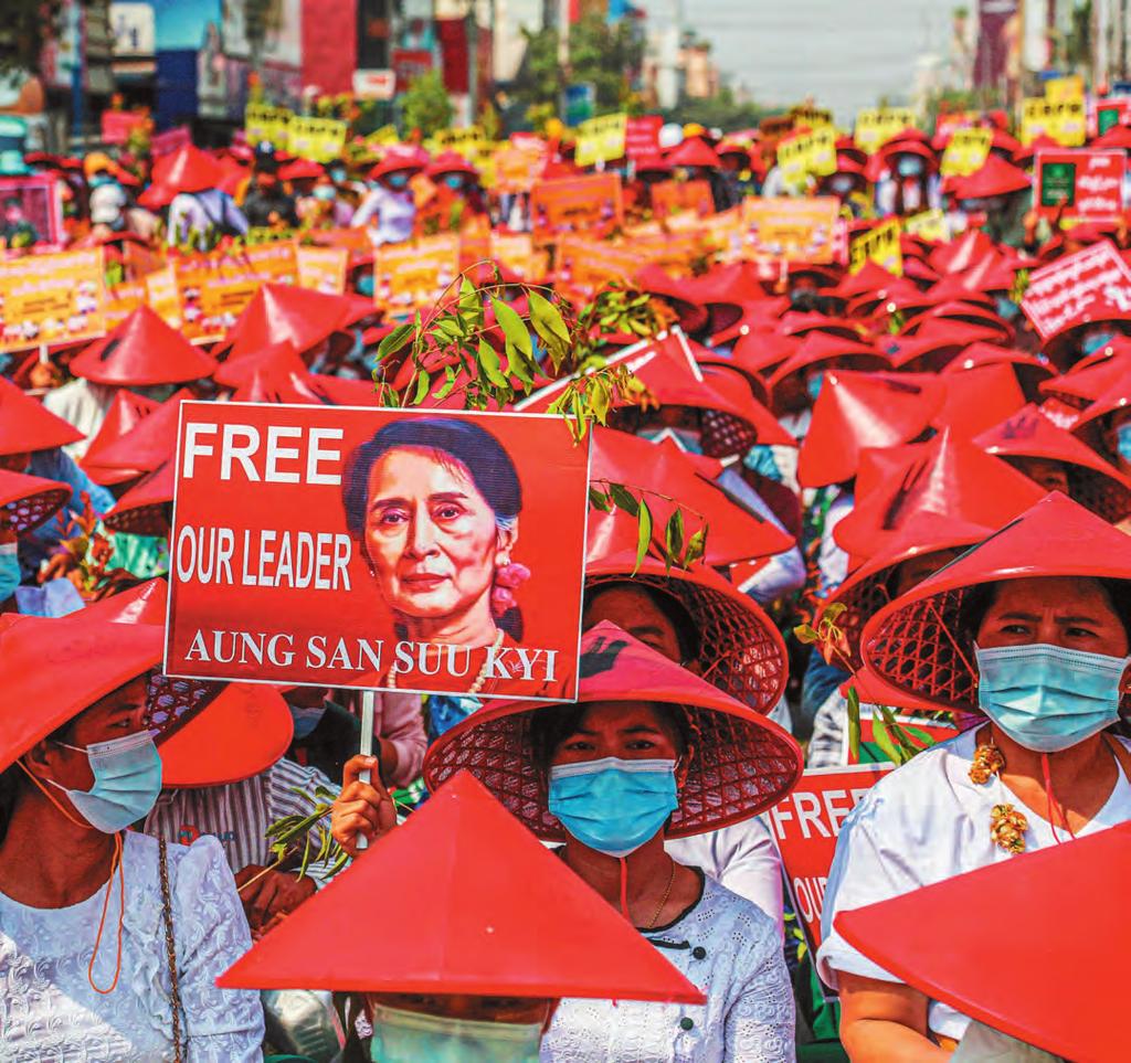 Konflikten i Myanmar Myanmar, tidligere Burma, ble en selvstendig stat i 1948. Landet har rundt 55 millioner innbyggere. Fra 1962 til 2011 var landet styrt av en militærjunta.