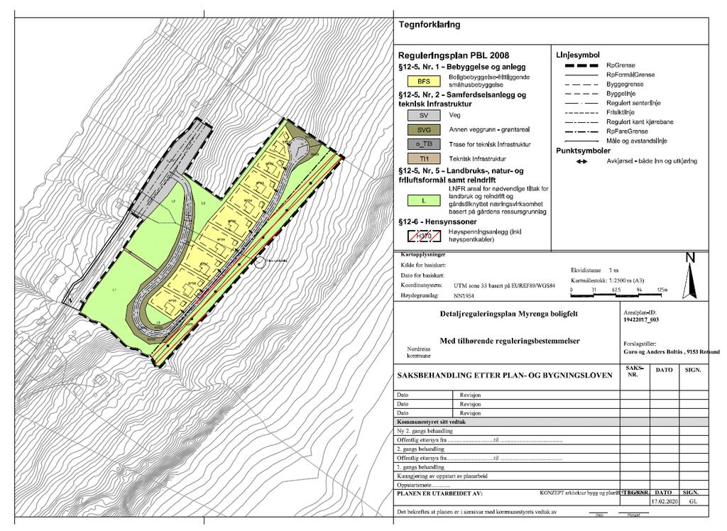 4.19. Jordressurser, landbruk, reindrift og annen primærnæring Det foregår aktivt jordbruk i nærområdet til det planlagte boligfeltet. Selve boligfeltet ligger på udyrket mark men må anses om utmark.