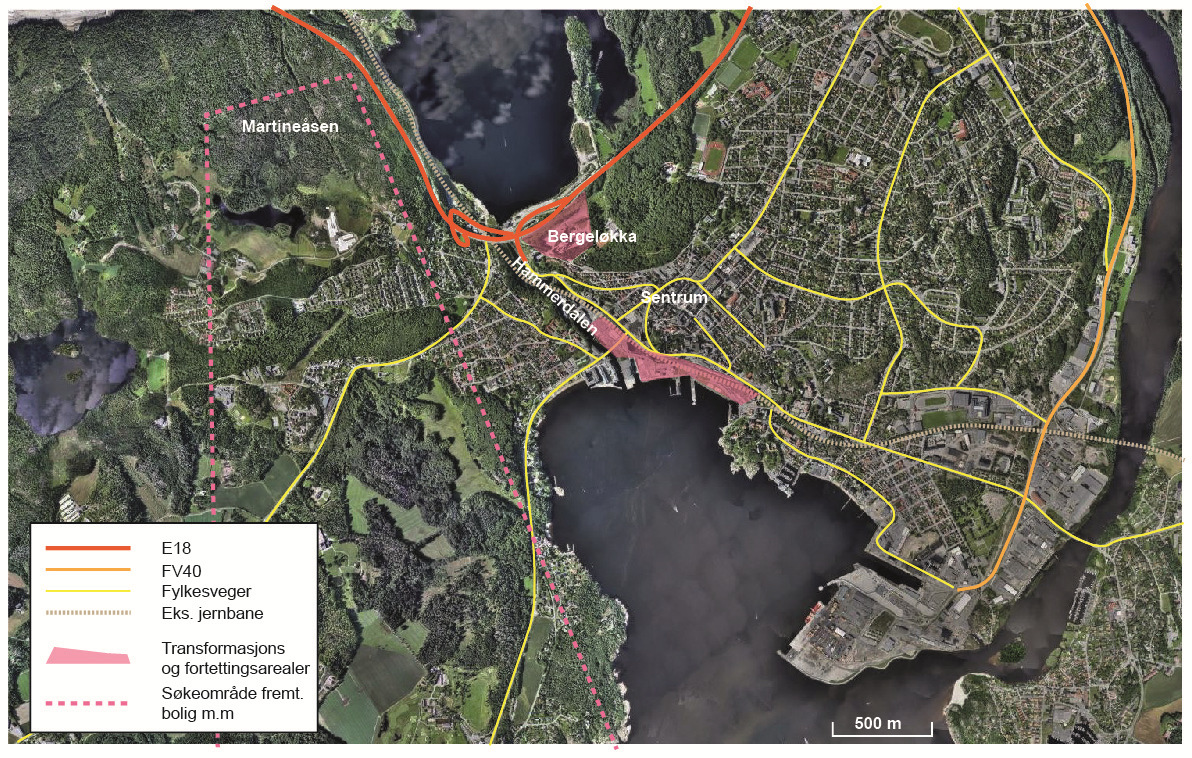 Noen nøkkeltall for Larvik Areal, km 2 506 Innbyggere pr km 2 areal 84 Befolkningsvekst 2001 2010 4,8 % Utpendling (2011)* 30 % Innpendling (2011)* 20 % Arbeidsplassdekning (2011)* 87 %