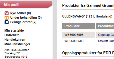 å laste den ned på G. I SIM ved gjennomgang av grunneiendommer, er det greit å legge dokumentasjonen som et vedlegg i SIM-K saken i WebSak. Fila navnes slik eks: 543/94/1 utskrift fra grunnbok el.