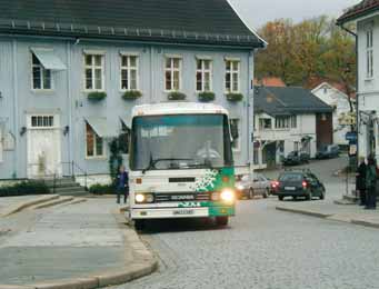 Virkninger av ombyggingen Gangtrafikken har jevnt over gode fysiske betingelser på fortau som er vakkert utformet og stort sett så brede som rommet mellom bebyggelsen gir rom for.