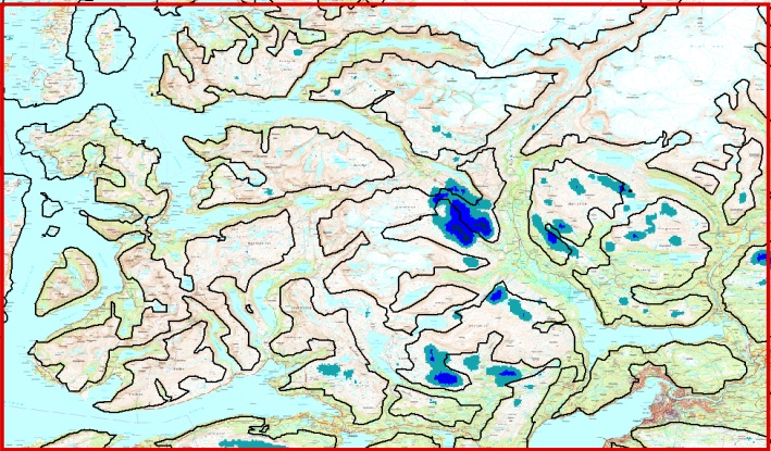 Ulike måter å tilrettelegge innsjøinformasjonen fra N50 kartbase.