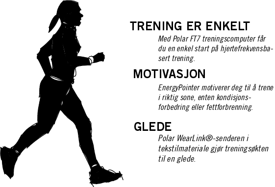 1. FORDELER MED POLAR FT7