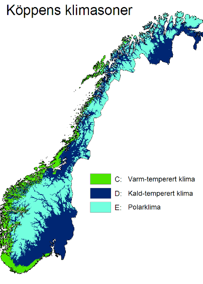 Albedoen og kjøleeffekten reduseres etter hvert som kronedekket utvikles.