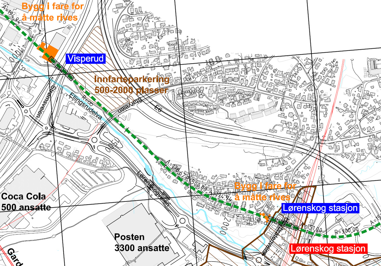 Statens vegvesen Romerike har utarbeidet byggeplan (O2-prosjekt) for åpning av kulvert fra Hanaborgveien inn mot midtplattformen. Arbeidene er startet opp i 2009, og kulverten er nå ferdig bygget.