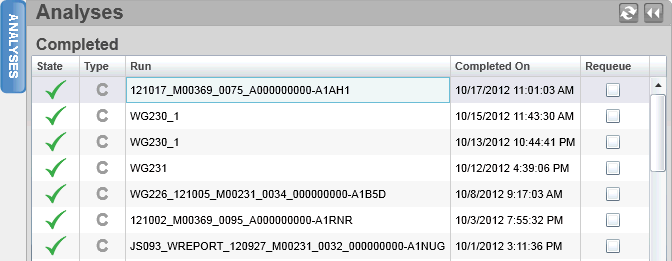 Oversikt Analysefanen nettverksplasseringen for MiSeqOutput-mappen. Mer informasjon fås i Bruke MiSeq Reporter utenfor instrumentet på side 37.