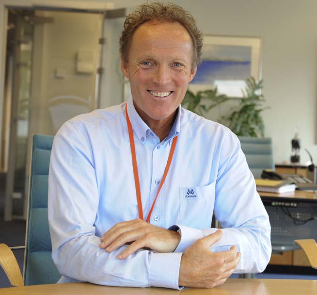 Gunnar Ervik er driftsdirektør i A/S Norske Shell. (foto: Alice Bergfall) Vil bli verdens beste Shellsjefen vil at Ormen Lange på Nyhamna skal bli verdens beste landanlegg. Han mener målet kan nås.