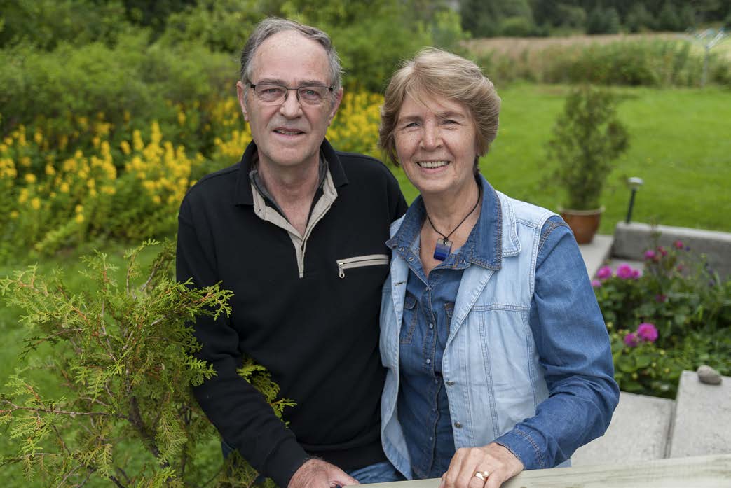 Kolbjørn og Greta Sporsheim trives som nærmeste nabo til Ormen Lange-anlegget.