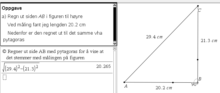 eller trekke kommandoen fra Katalog sjablongen. Velg ønsket kommando, og dra den over i Kalkulatoren.