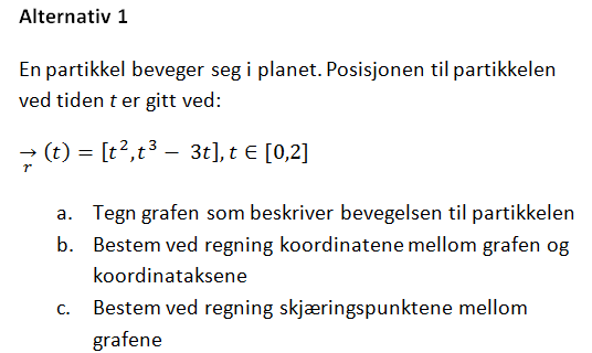 vektorfunksjonene: 1.