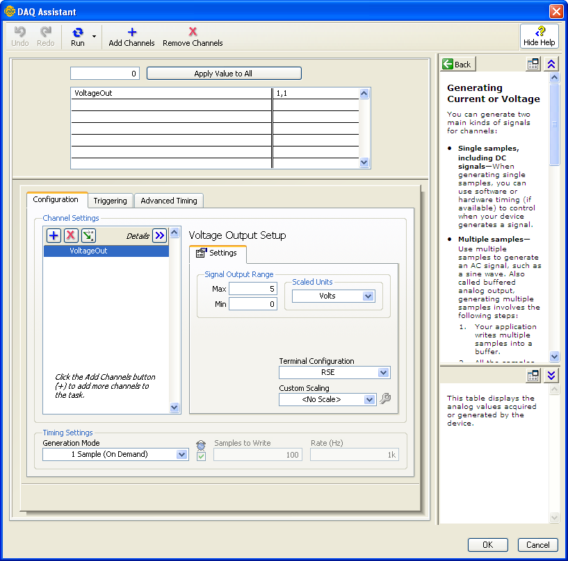 144 Simulering og regulering i LabVIEW Merk!