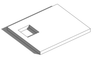 Tilnærmet plassering, størrelse og orientering av åpninger. Utvendige dimensjoner. Hulldimensjoner.