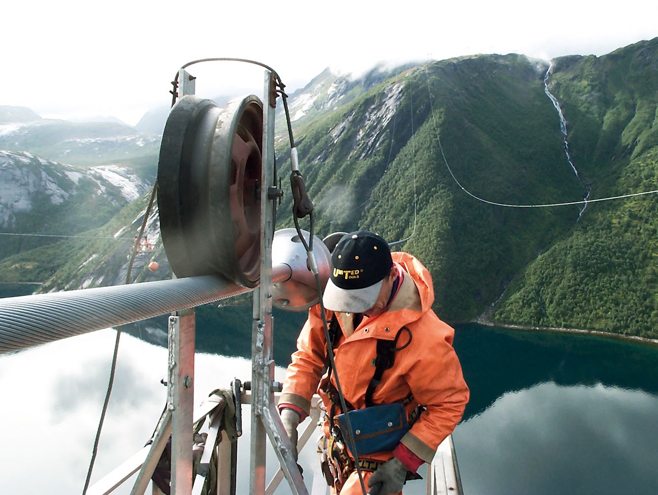 Vedlikehold av 420 kv linje Ofoten-Kobbelv, over