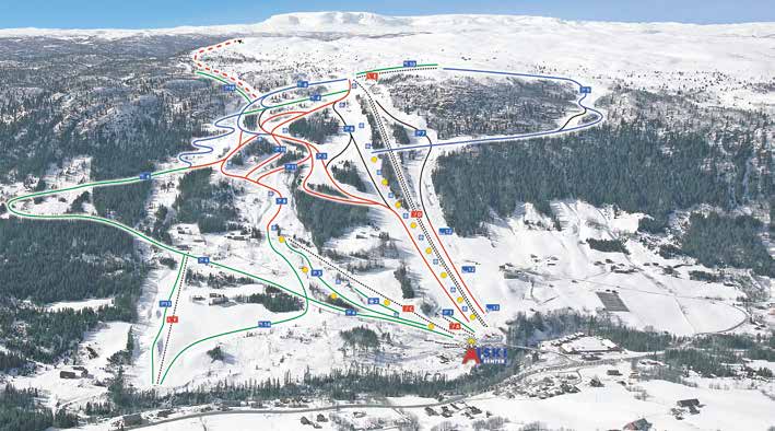 Ål Skisenter Ål Skisenter er mest kjent for Svartebergløypa, ei av Norges beste storslalåmløyper.