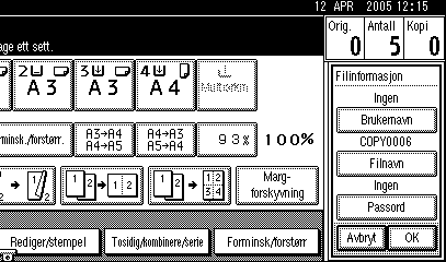 Lagre data på dokumentserveren Lagre data på dokumentserveren Dokumentserveren lar deg lagre dokumenter i minnet og skrive dem ut ved behov. Viktig Maskinfeil kan føre til tap av data.