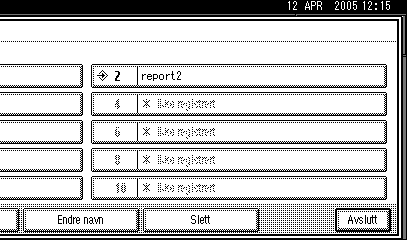 Programmer Endre et lagret program A Kontroller programinnstillingene. For å kontrollere innholdet i et program må du hente det tilbake. Se s.77 Hente frem et program.