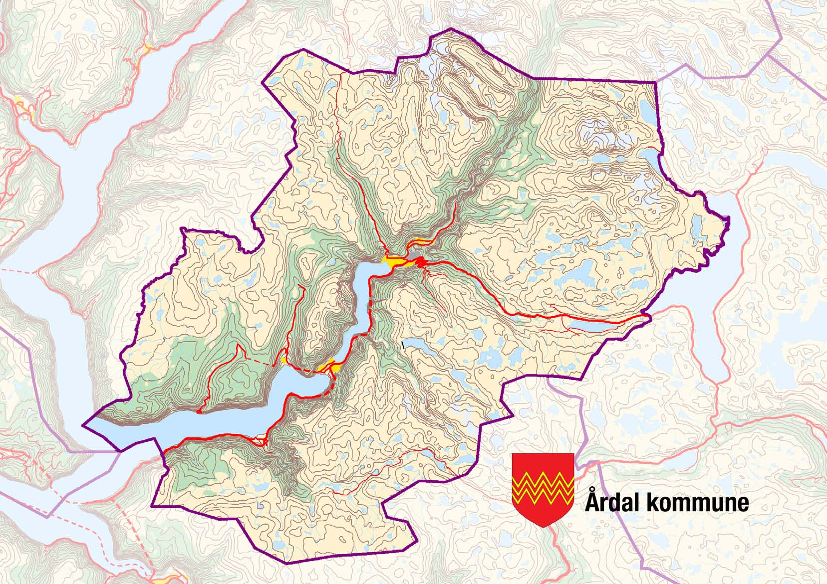 gaupne solvorn kaupanger STARTPUNKT VANDRERUTER S.