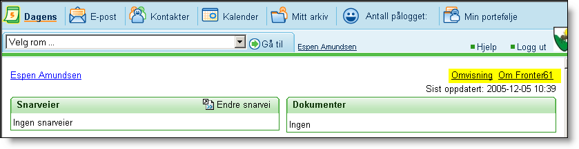 B04 Ikke vis Tilpass-knappen på Dagens Dersom du ikke ønsker å gi tilgang til Tilpass-knappen på Dagens, setter du verdien til På.