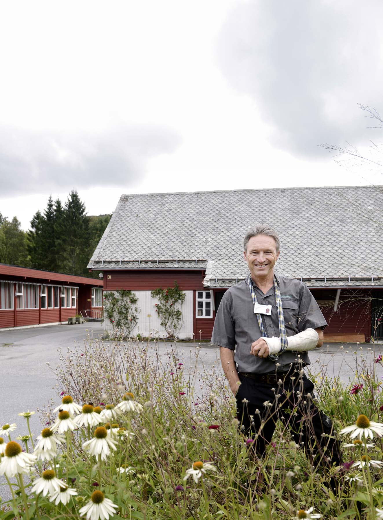 aktuelt 07 jobben min Tilretteleggaren «Det er fantastisk å jobbe her eit paradis på jord». Desse entusiastiske orda kjem frå Benoni Nikolaisen, Statsbyggs driftsleiar på Eikelund kompetansesenter.