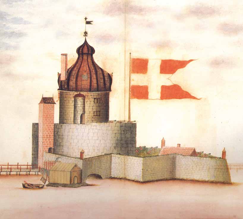 Men i hele perioden fra 1536 til 1814 mens rikene Danmark og Norge var forent, var flagget også et norsk flagg. Det vil si at det var et felles flagg for hele riket.