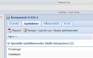 Sjekklister. Kundespesifikke (i den enkelte kntrllen) Velg g "Legg til" Sjekklister fr den enkelte Kundespesifikke kntrllen Mer inf, se " D Internkntrller..." pkt. 9, s.