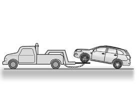 5 18 I NØDSTILFELLE 4. Koble den andre enden av den andre startkabelen til gods på den andre bilen, for eksempel en stålbrakett som er boltet fast til motorblokken. 5.